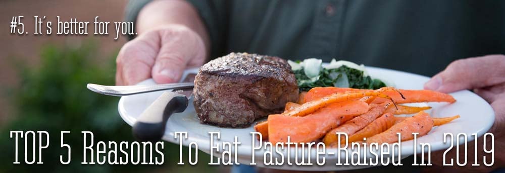 The #5 reason to eat pasture-raised in 2019. It is better for you..