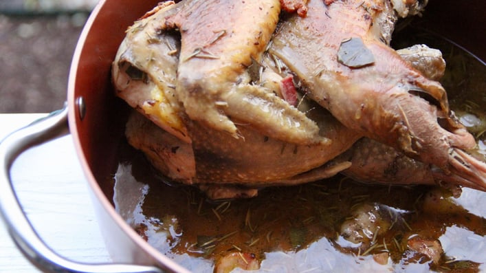 Braised guinea fowl recipe-1