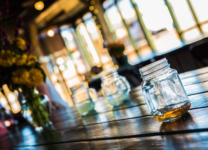 A mason jar of sweet tea brings southern tradition to our dining tables.jpg