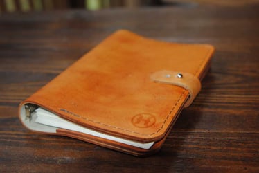 WOP-leather-guestbook