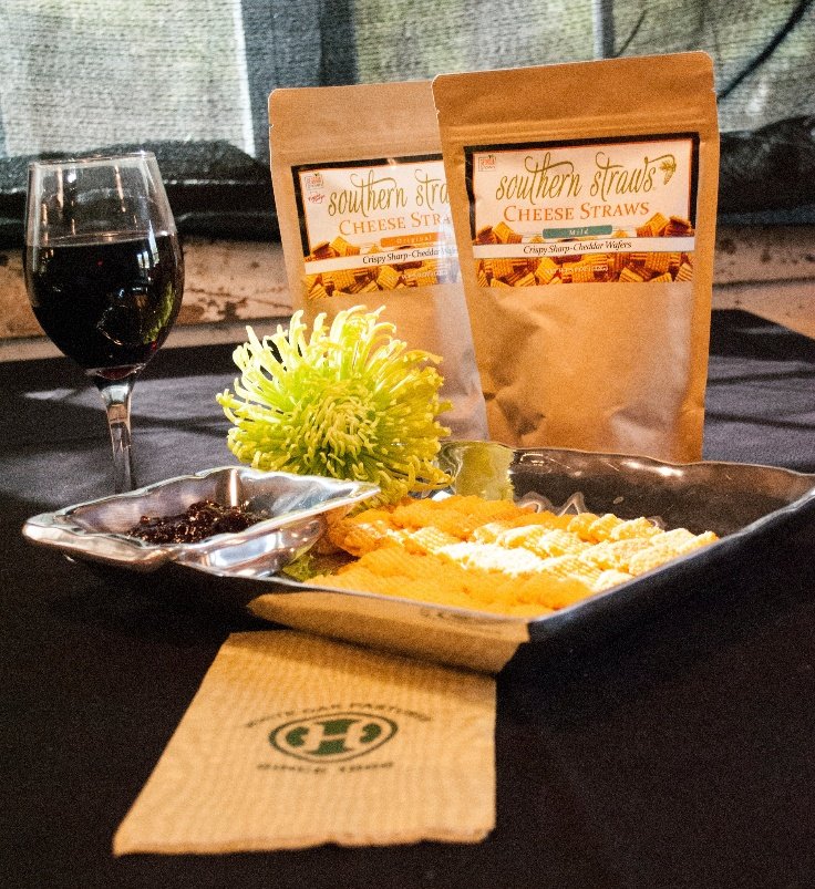 Locally made from premium ingredients Southern Cheese Straws are perfect with bold red wines