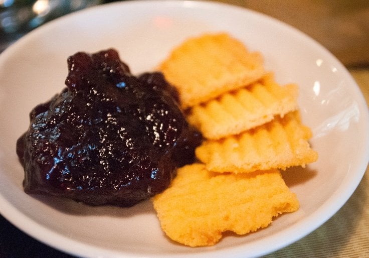 Pickup some Southern Cheese Straws and locally made jelly in the White Oak Pastures general store