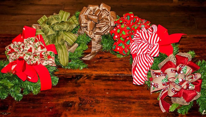 Hand-made holiday gifts at the White Oak Pastures general store