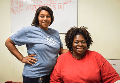 Lisa Brown supervises poultry plant office 