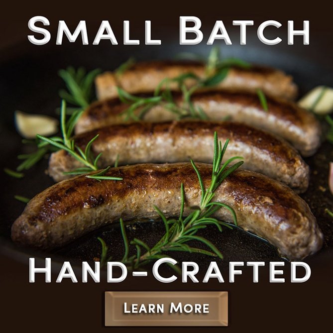 Learn More about White Oak Pastures hand crafted artisan sausage