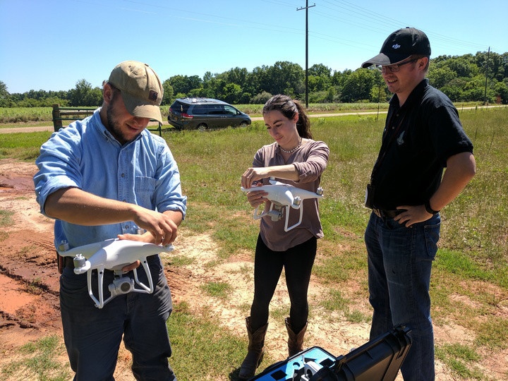 Skyraiders teaching Laura and Graham 