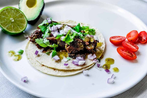 tacos de lengua grassfed beef tongue taco