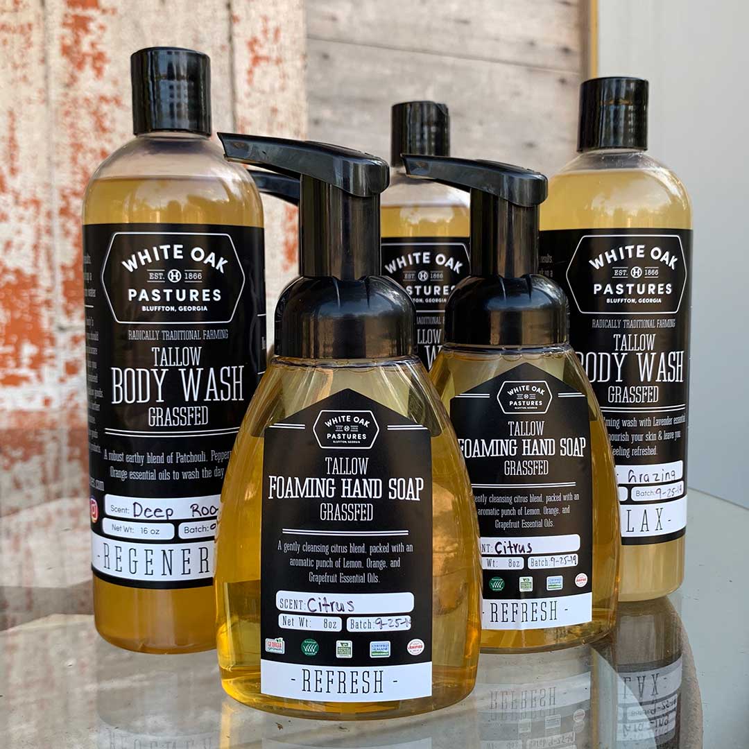 The World's First Foaming Tallow Soap