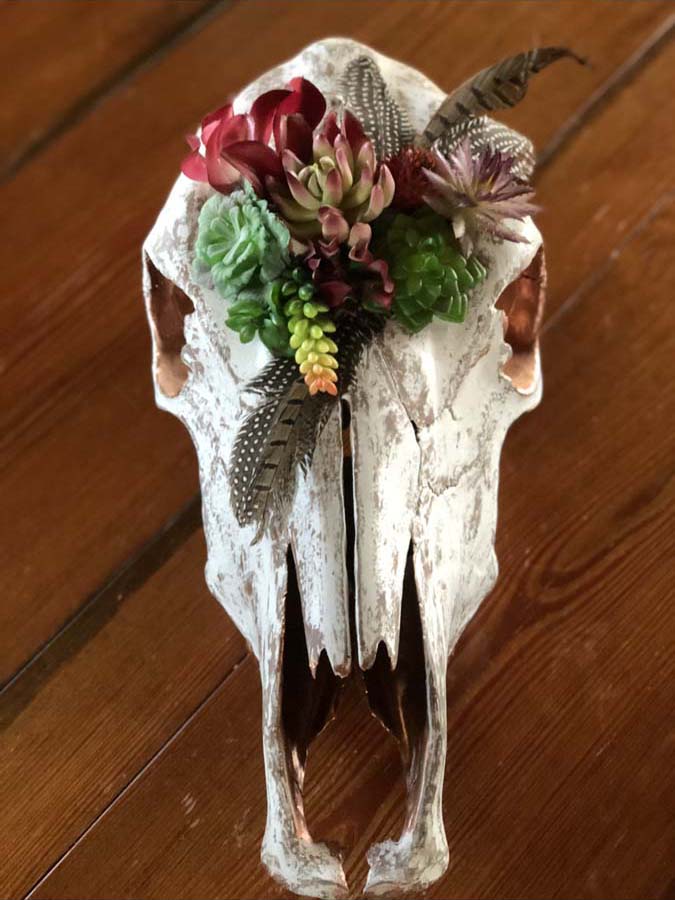 Denna-Peterson-Cow-Skull-Succulent-Planter-1