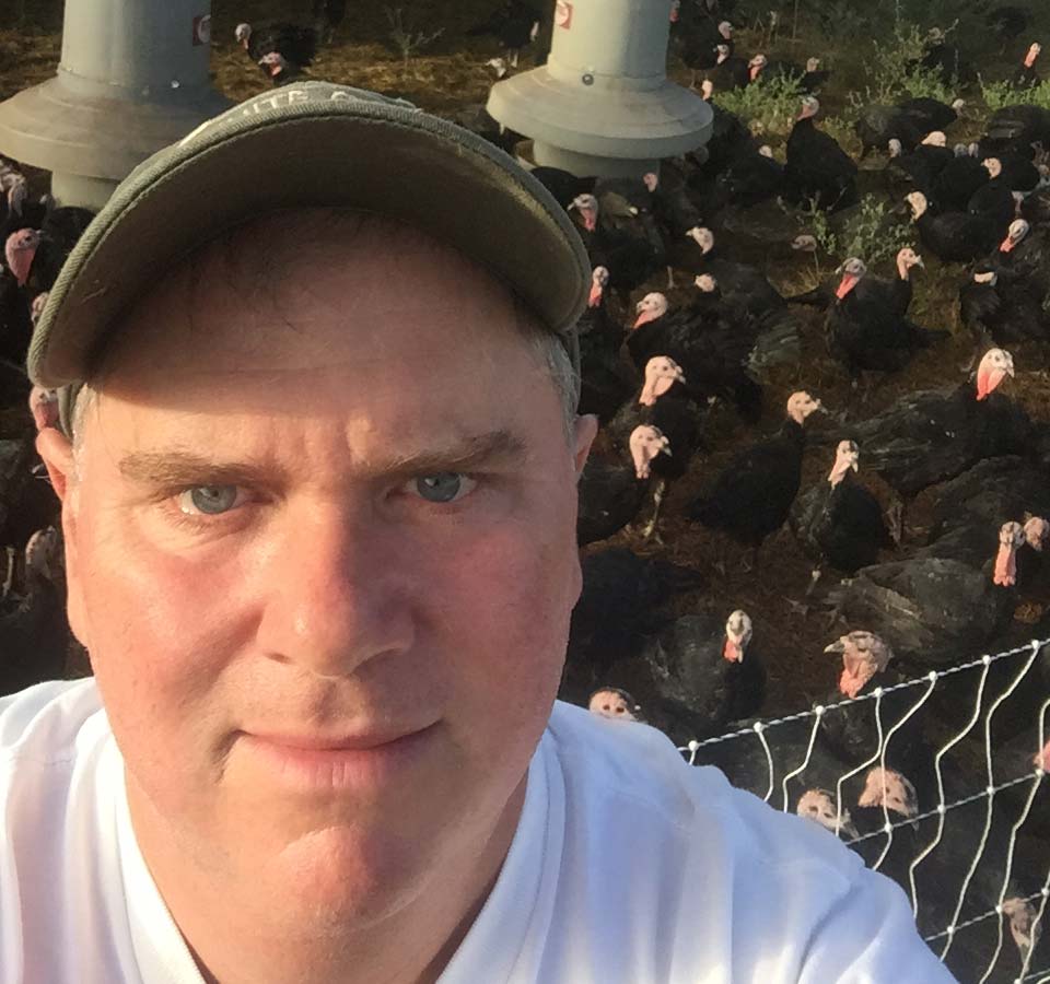 White Oak Pastures Poultry Manager Mark Harrison