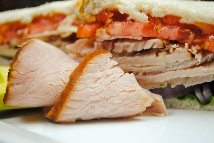 Certified Non-GMO GAP Step 5+ Certified Humane smoked turkey breast width=